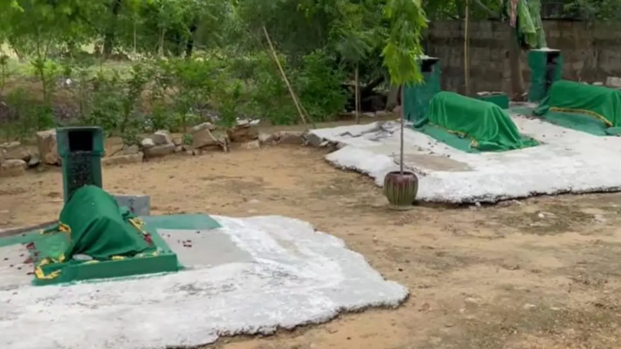 Jaipur Maharani College Controversy built 3 Mazar in campus Jaipur Maharani College Controversy built 3 Mazar in campus