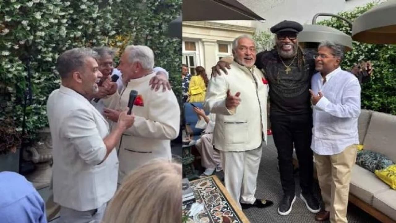 London Party Vijay Mallya Lalit Modi London Party Vijay Mallya Lalit Modi