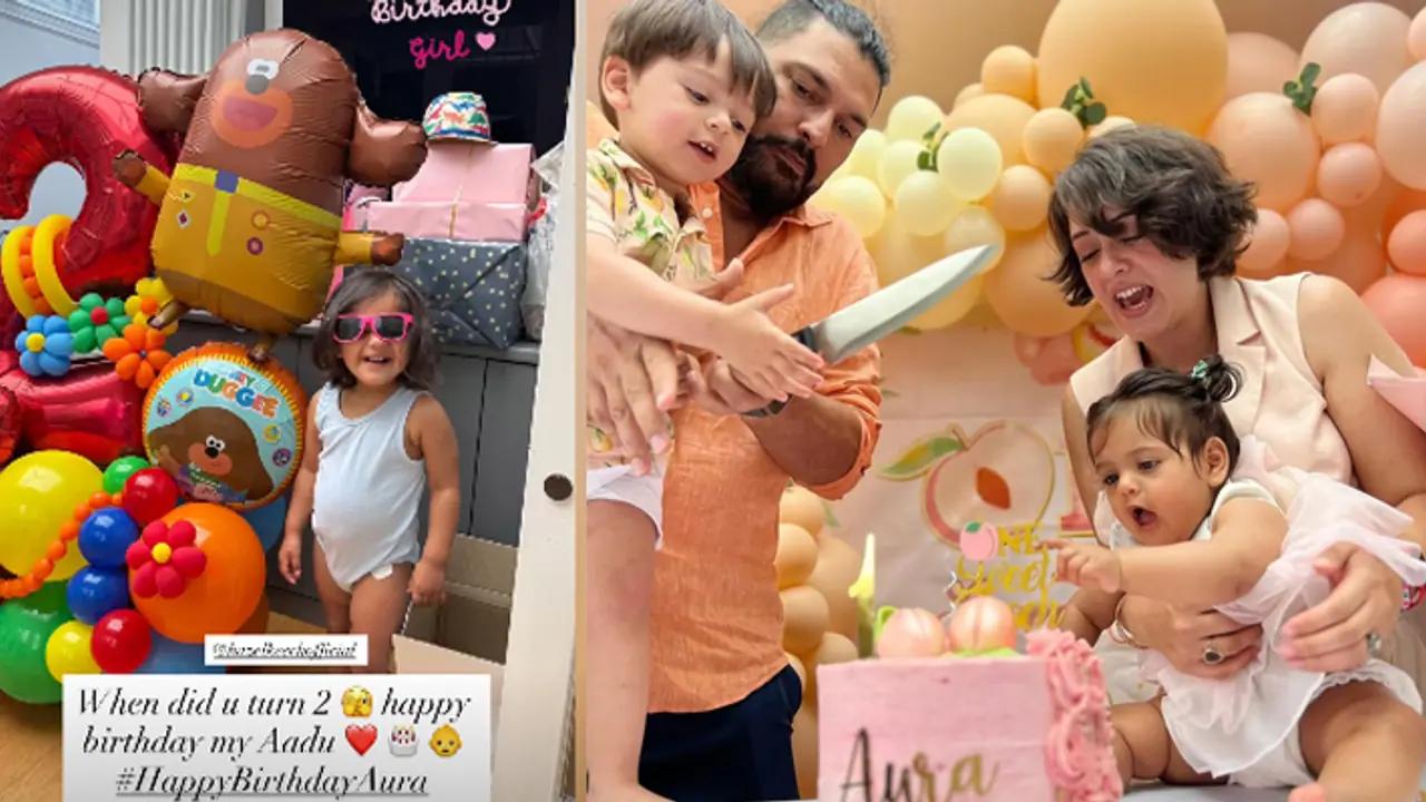 Yuvraj Singh daughter Aura birthday Yuvraj Singh daughter Aura birthday