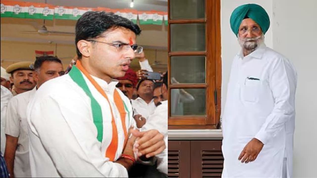 सचिन पायलट जसविंदर रंधावा