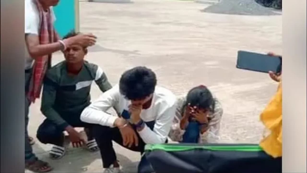 couple beat in jharkhand