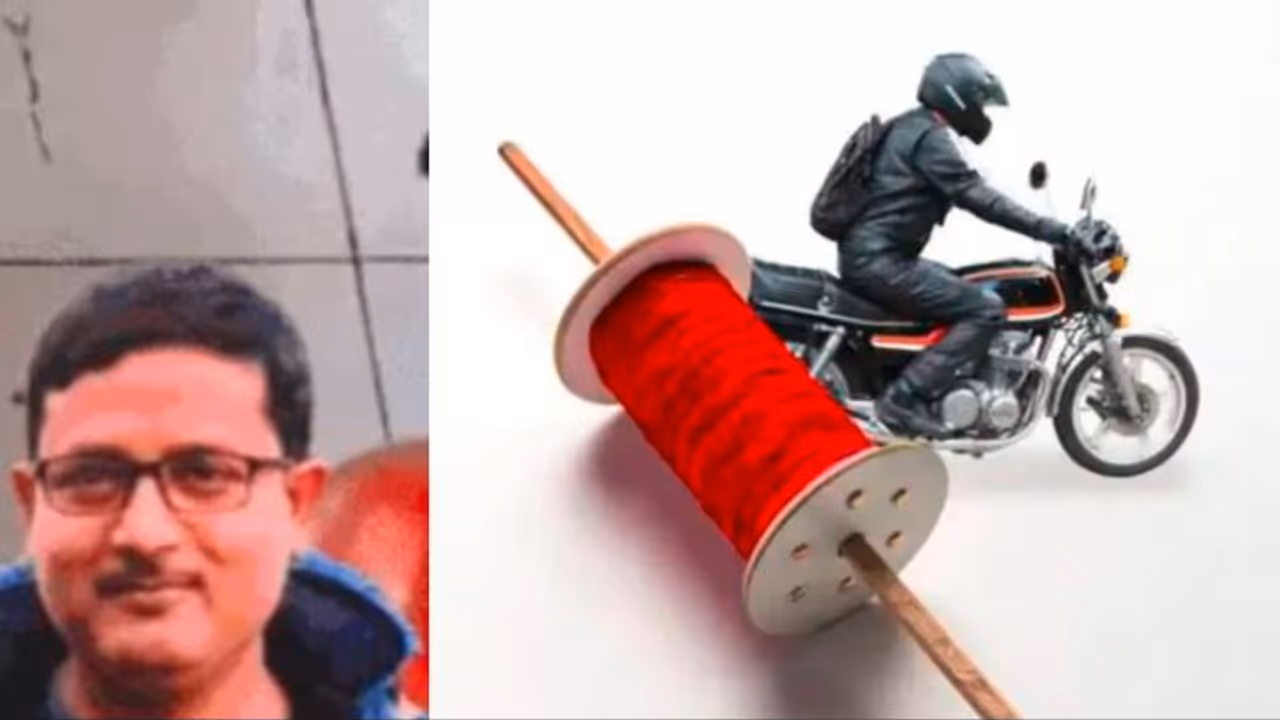 Chinese manjha slits teachers neck Chinese manjha slits teachers neck