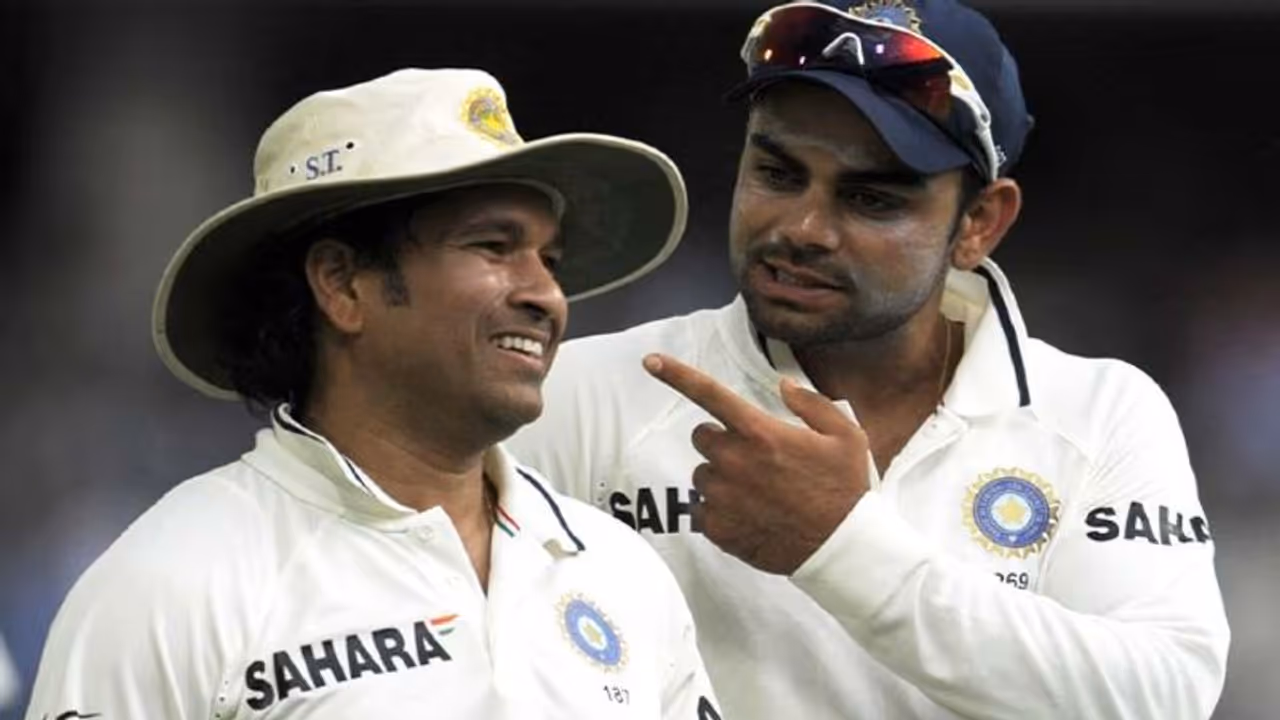 Sachin Tendulkar Virat Kohli Sachin Tendulkar Virat Kohli