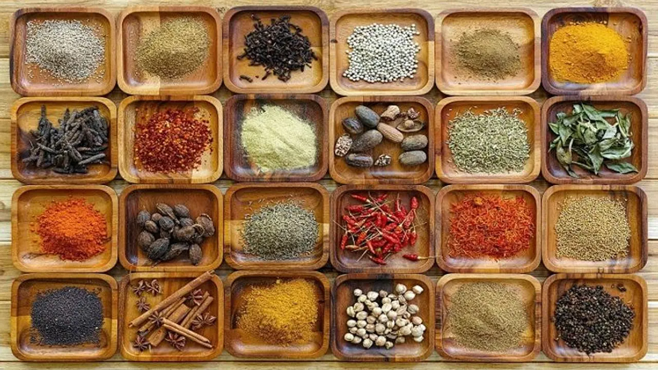 Nuts and spices Nuts and spices