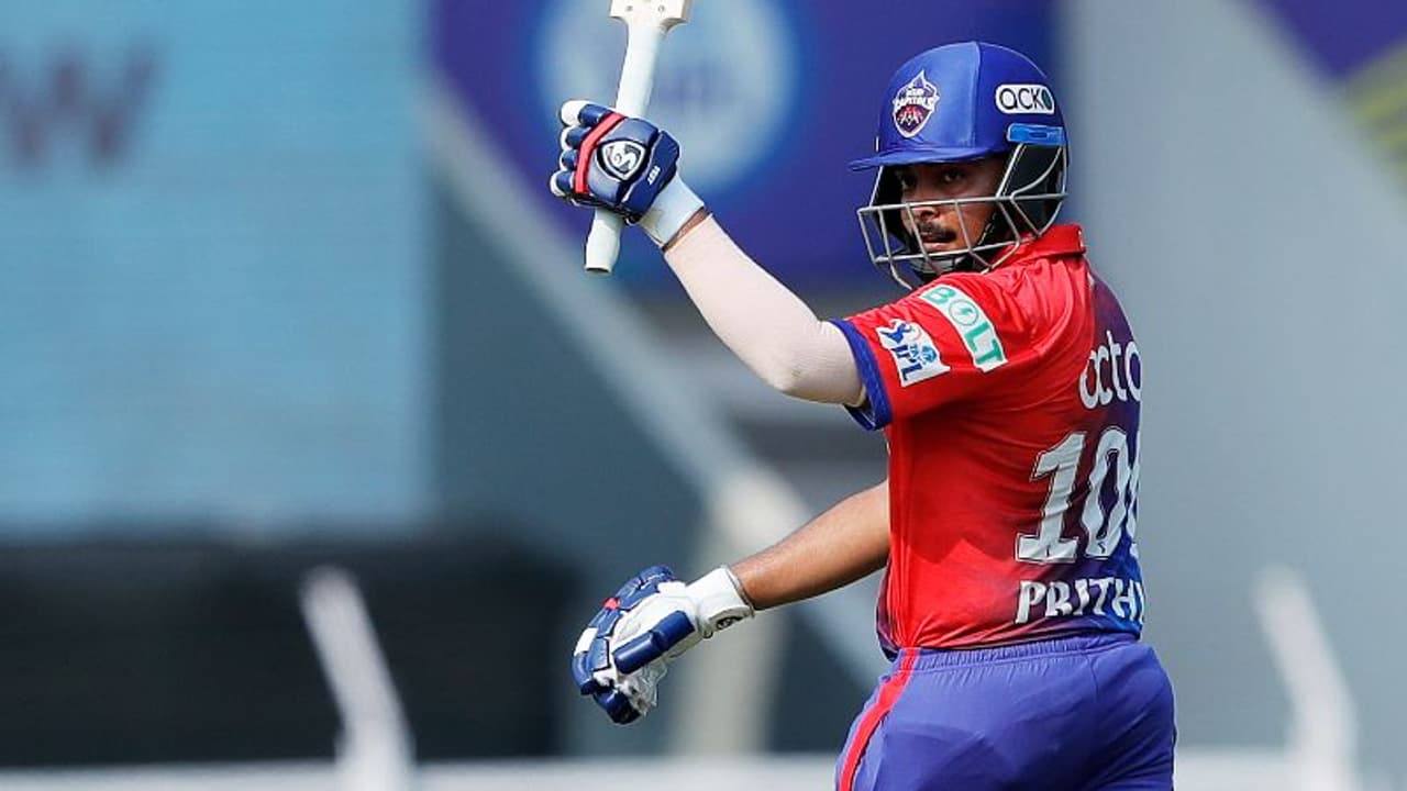 Prithvi Shaw, Delhi Capitals, IPL 2022, DC vs KKR