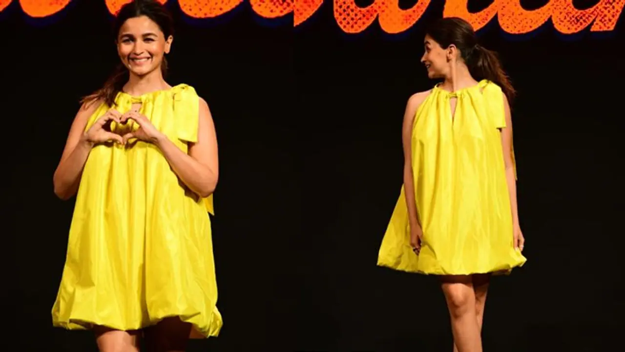 alia bhatt at film darlings trailer launch event got trolled for her yellow short dress KPJ alia bhatt at film darlings trailer launch event got trolled for her yellow short dress KPJ