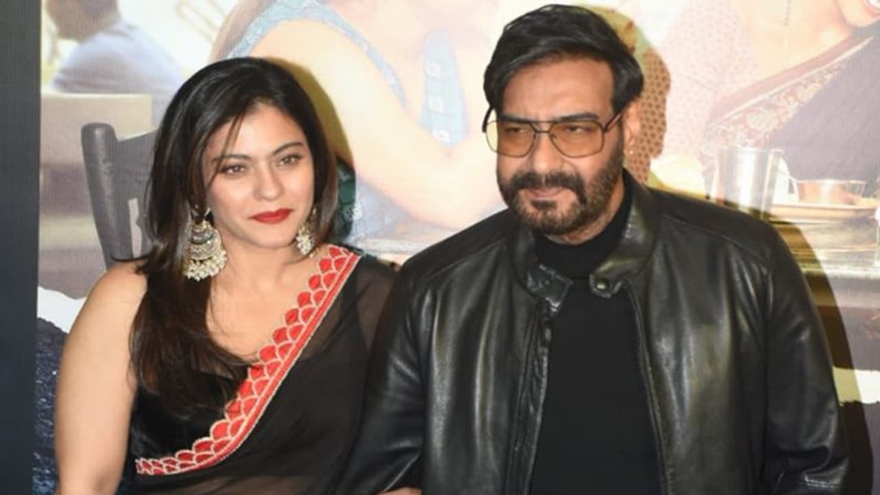 drishyam 2 kajol pose with ajay devgn shriya saran kisses husband at movie premiere KPJ drishyam 2 kajol pose with ajay devgn shriya saran kisses husband at movie premiere KPJ