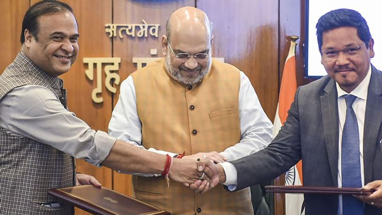 Assam Meghalaya Border Dispute