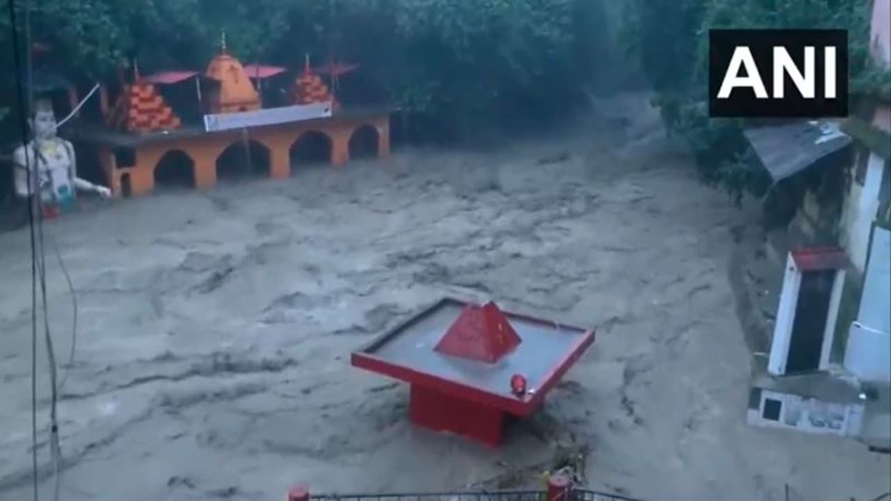 Uttarakhand Cloudburst Tapkeshwar Temple Submerged