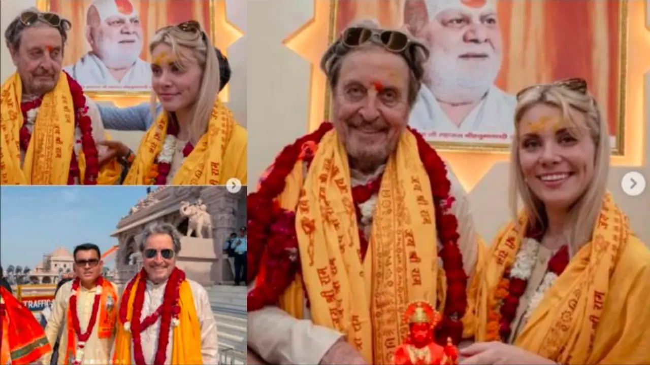 Elon Musk's Father Visits Ayodhya's Ram Temple