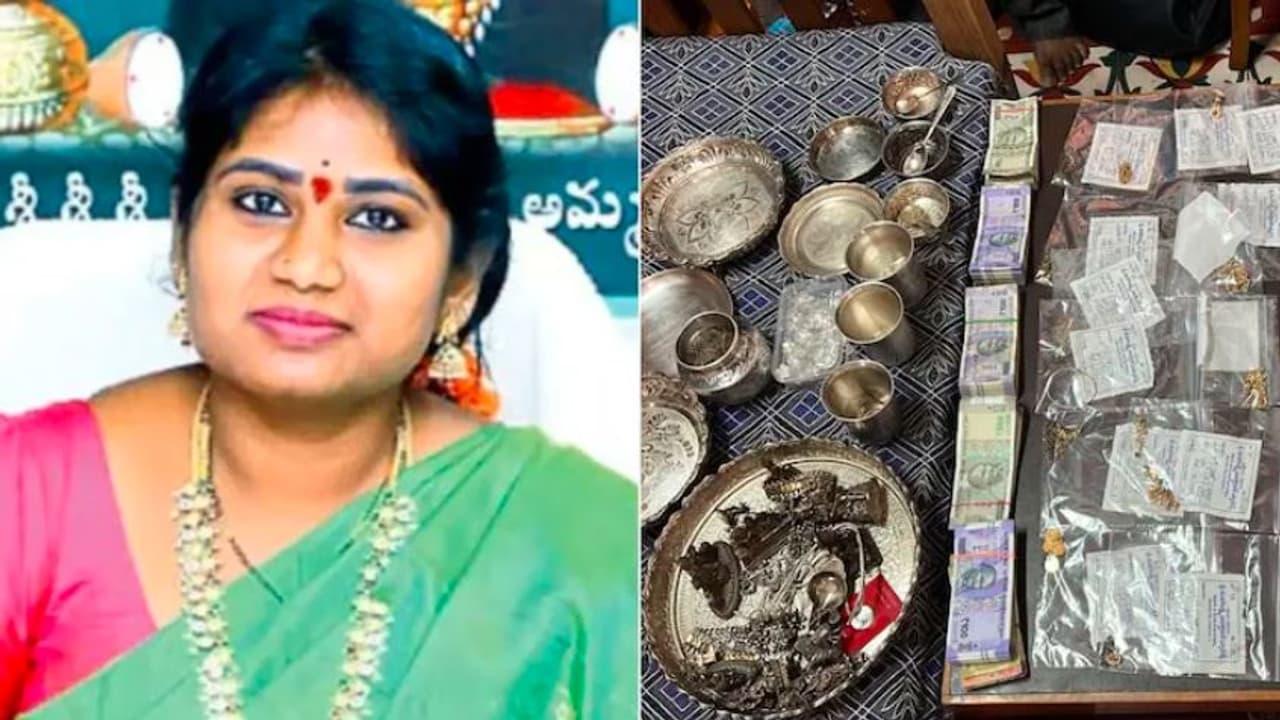 Andhra Endowment Officer Arrested Andhra Endowment Officer Arrested