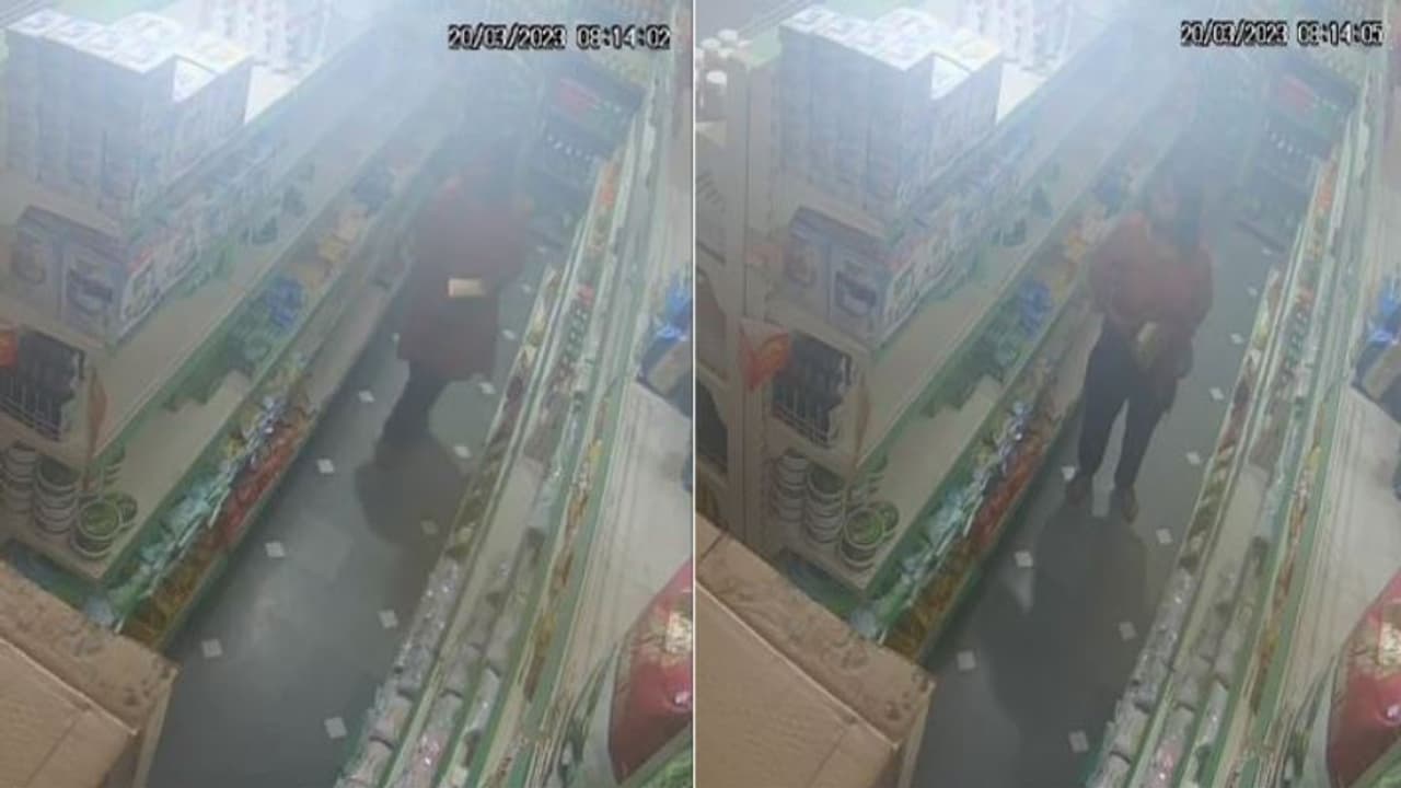 महिला ने मॉल में की चोरी