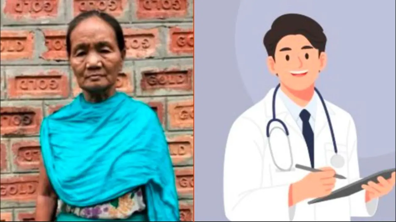 tribal woman Paying Off Medical Debt After 28 Year