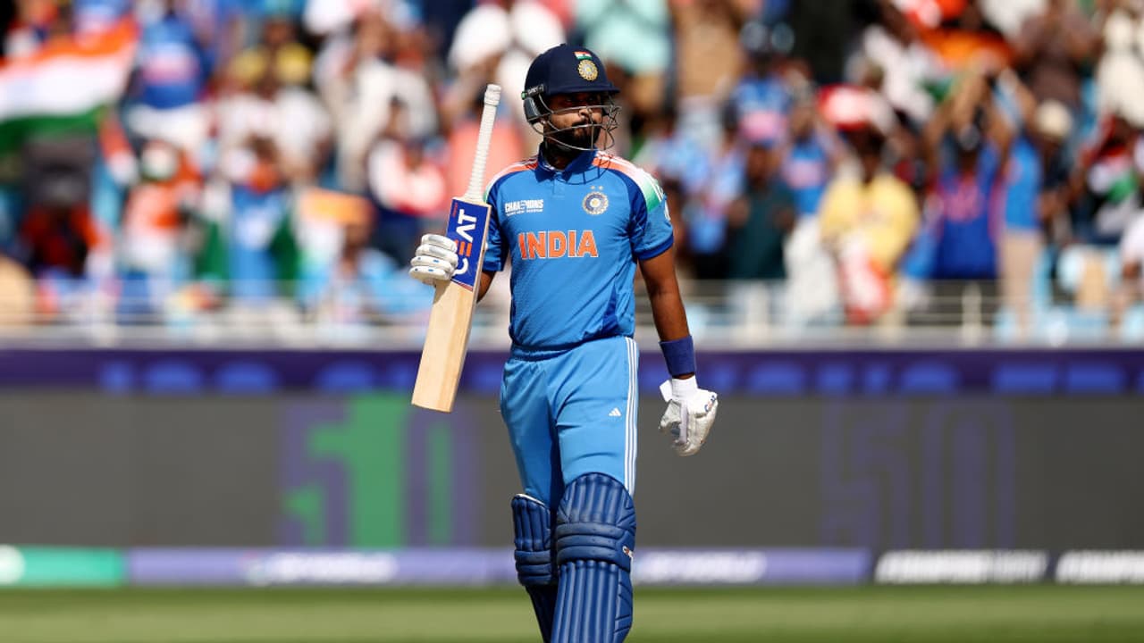 Fifty for Shreyas Iyer