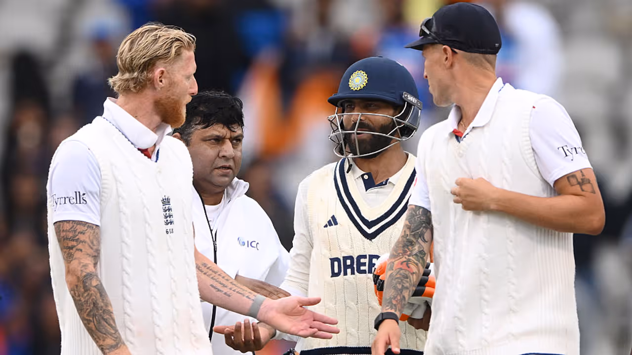 Ben Stokes Ravindra Jadeja Ben Stokes Ravindra Jadeja