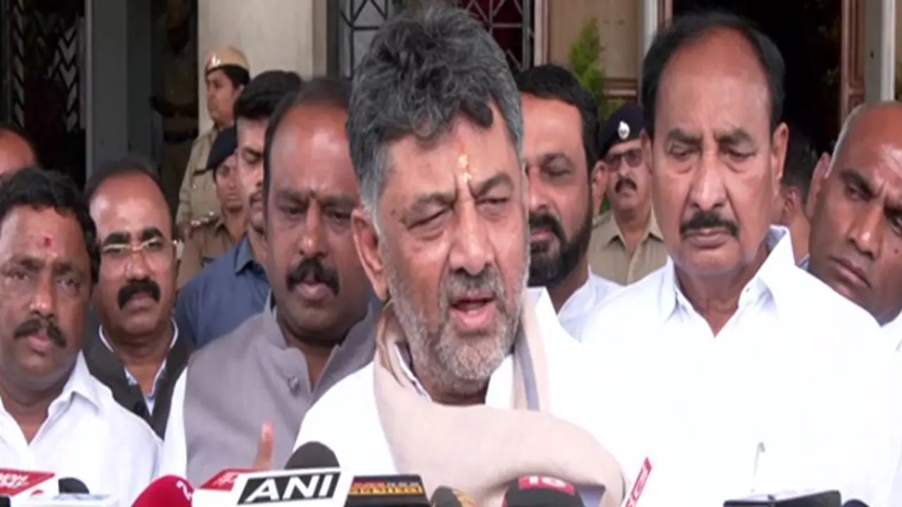 Karnataka Dy CM DK Shivakumar (Photo/ANI)
