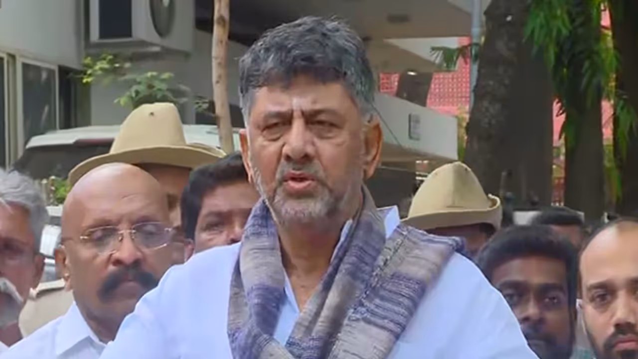 Karnataka Deputy Chief Minister DK Shivakumar (Photo/ANI)