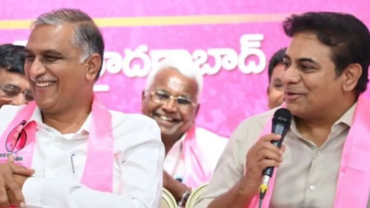 KTR Harish Rao