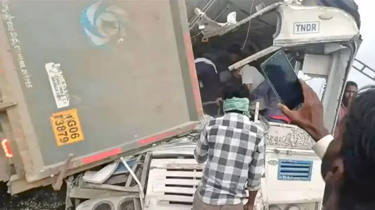 Telangana bus accident Telangana bus accident