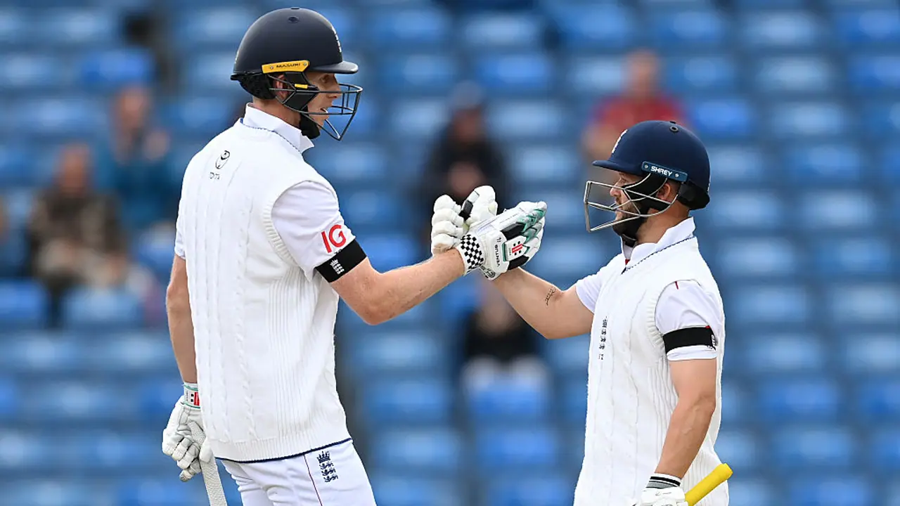 Zak Crawley and Ben Duckett