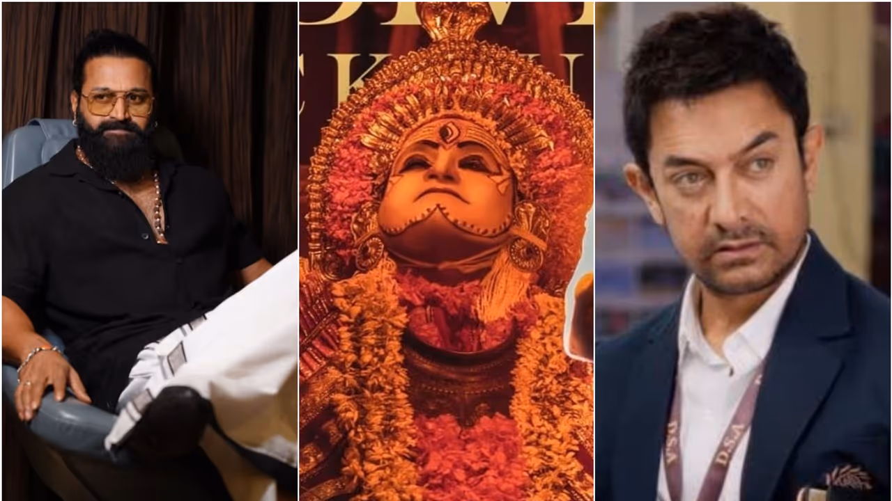 Rishab Shetty Aamir Khan Rishab Shetty Aamir Khan