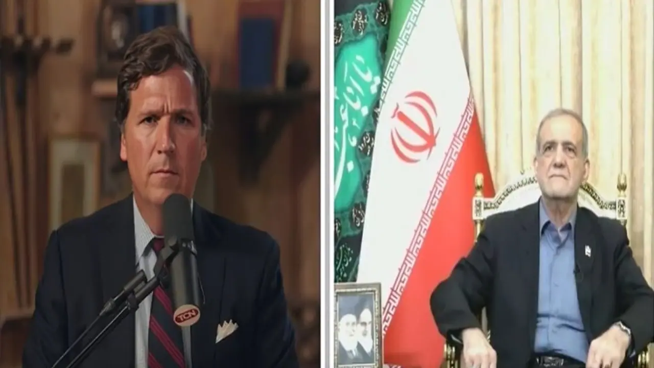 Tucker Carlson interview: Iran President says US, Israel tried to kill him
