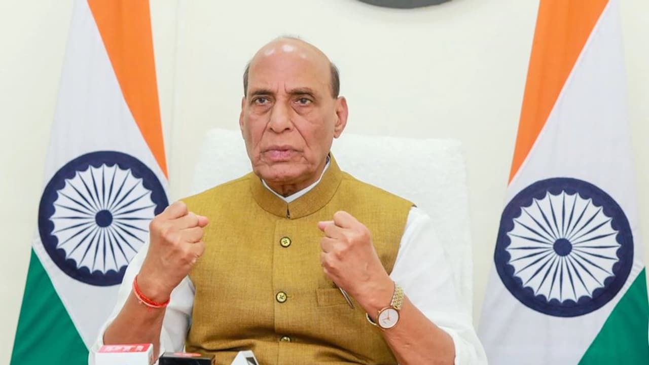 Defence Minister Rajnath Singh