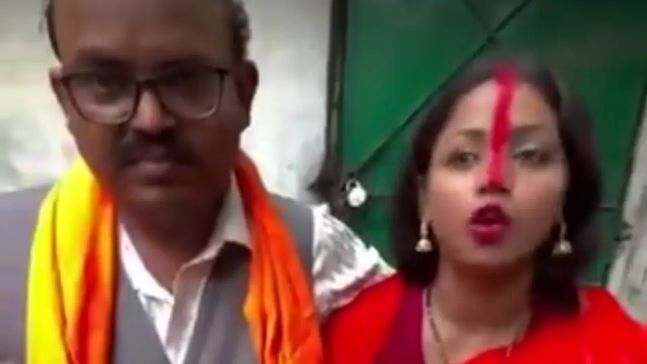Daughter marries father watch the video that went viral on social media bsm 
