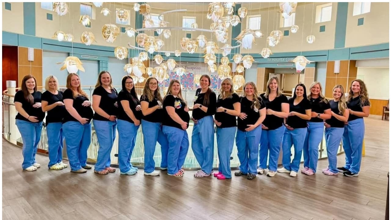 19 nurses pregnant at same time 19 nurses pregnant at same time