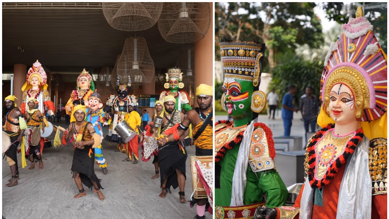 Kempegowda International Airport Celebrates Dasara Kempegowda International Airport Celebrates Dasara