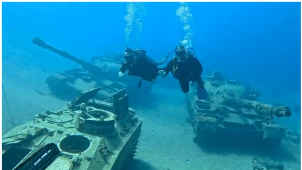 Egypt s Underwater Military Museum Egypt s Underwater Military Museum