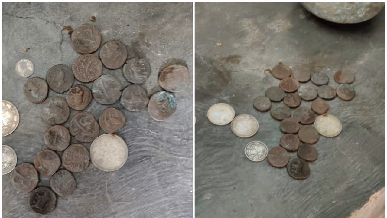 ancient coins found in Chitradurga ancient coins found in Chitradurga