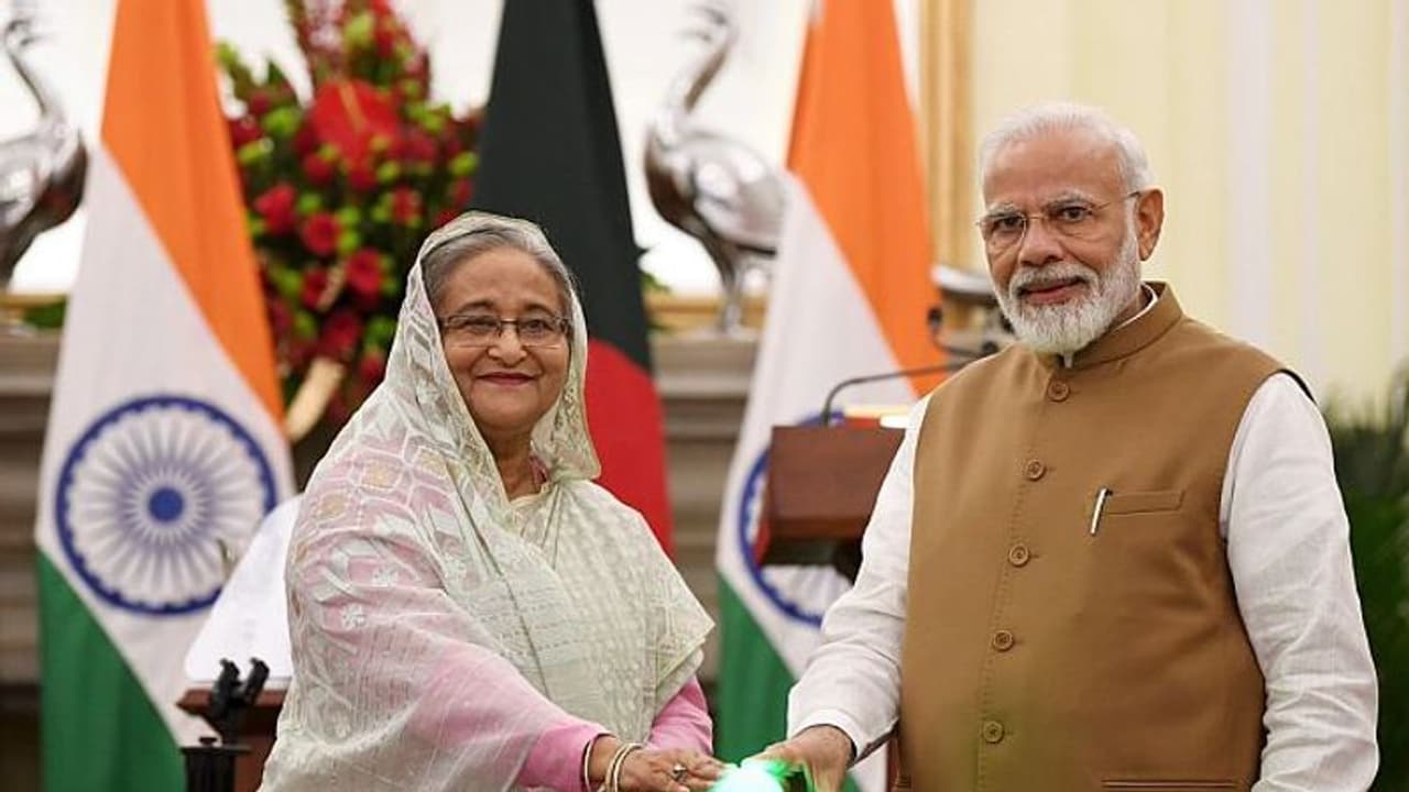 Sheikh Hasina, Prime Minister Modi Sheikh Hasina, Prime Minister Modi