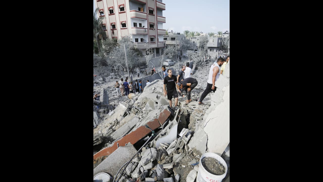 Israel army Attack on Gaza area