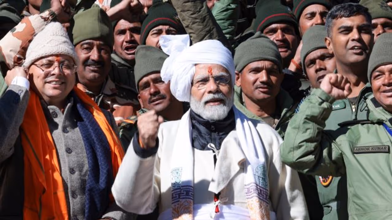 PM Modi in Pithoragarh PM Modi in Pithoragarh