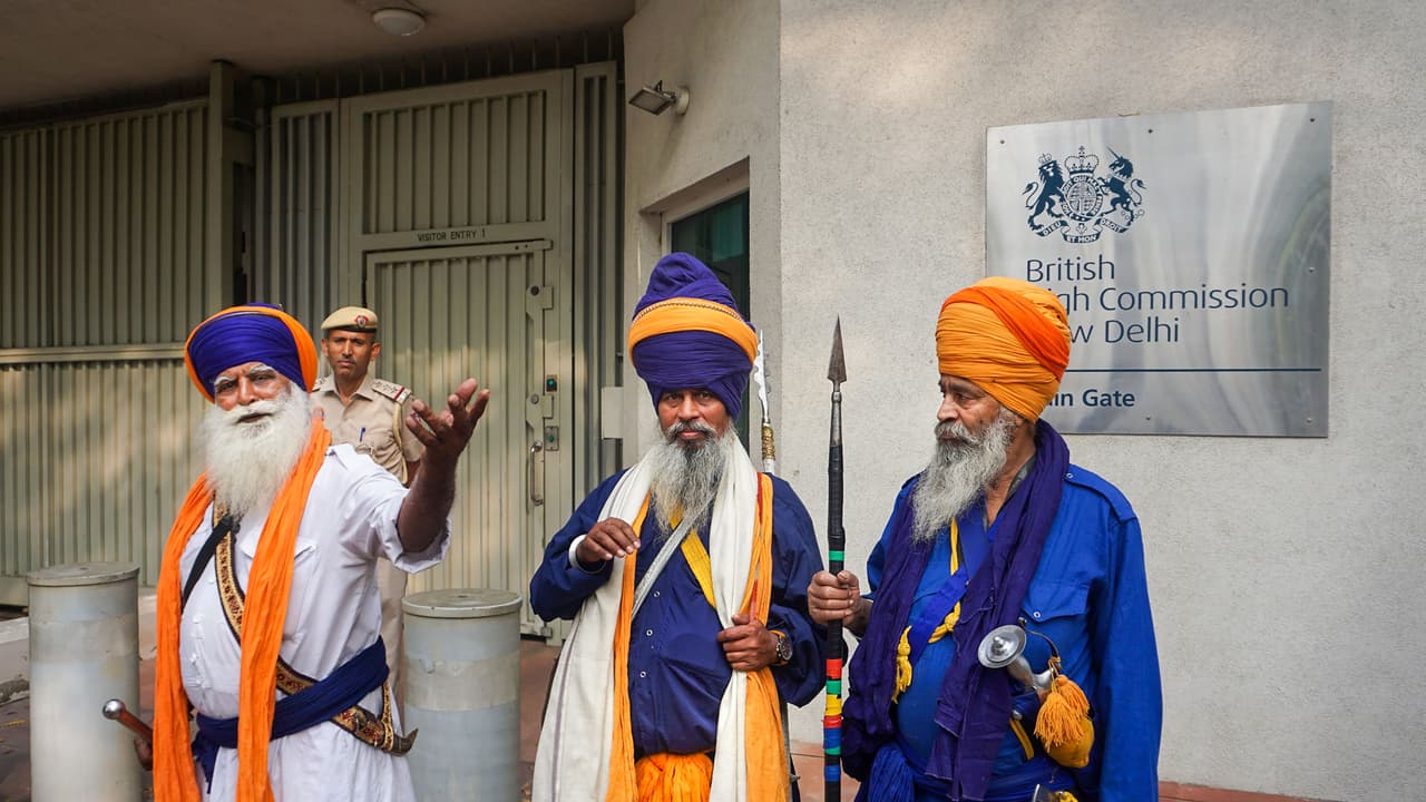 Sikh Community protest 