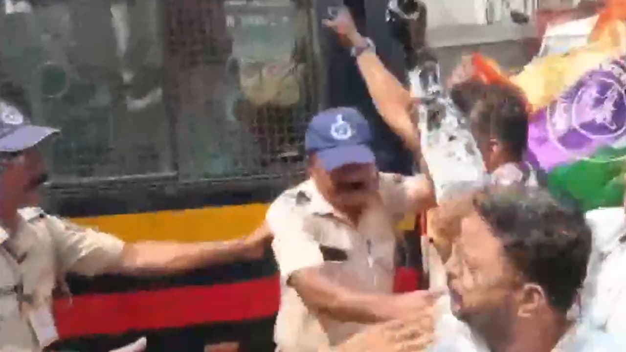 pune vande mataram organisation protests pune vande mataram organisation protests