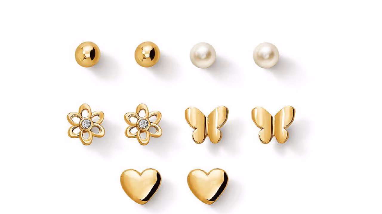 Gold Earrings Gold Earrings