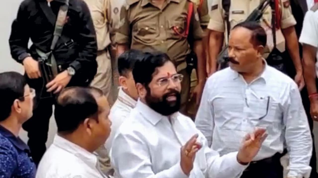 Rebel Shiv Sena leader Eknath Shinde Rebel Shiv Sena leader Eknath Shinde