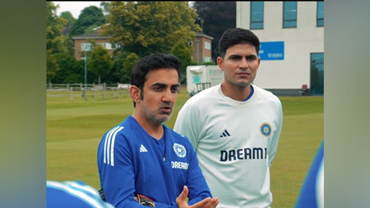Head coach Gautam Gambhir and skipper Shubman Gill. (Photo BCCI)