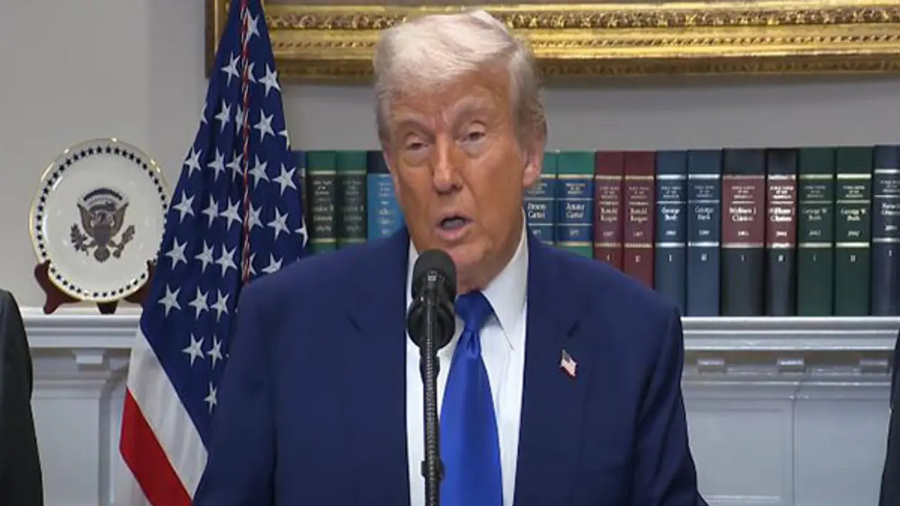 US President Donald Trump (Photo/White House YouTube)