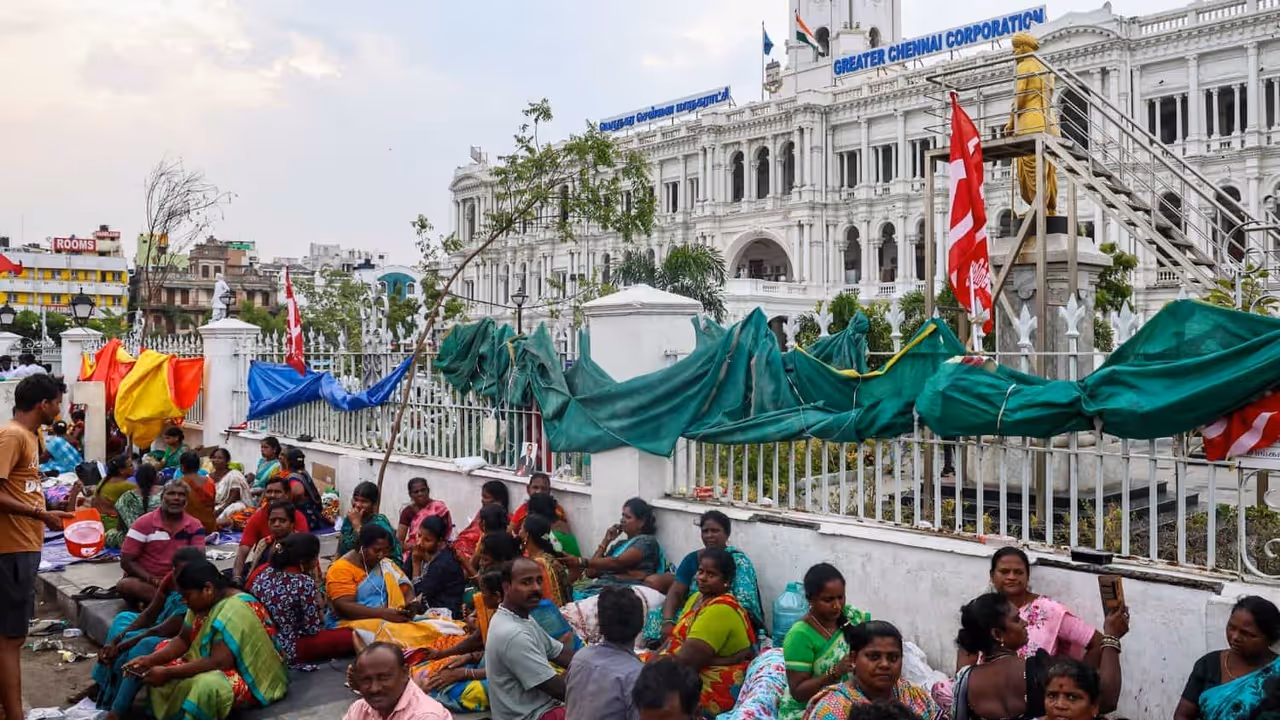 Chennai Cleaning Workers