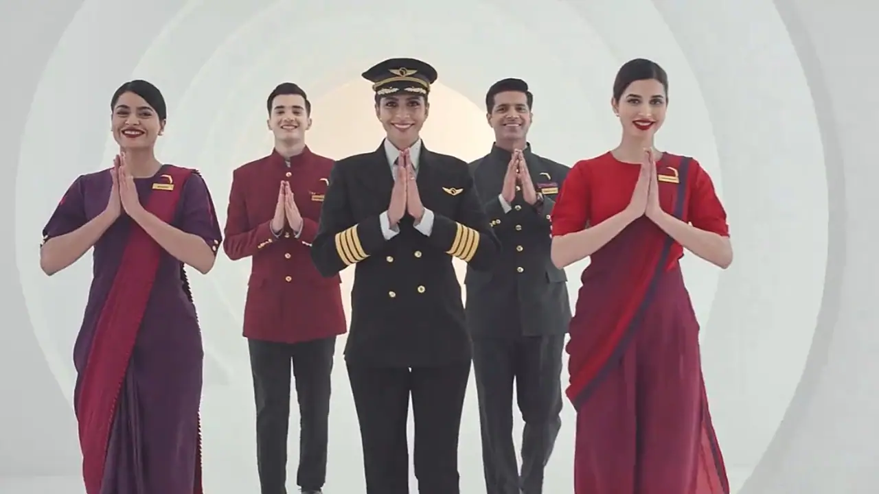 Air Indias New Uniform For Pilot Crew Designed By Manish Malhotra watch video bsm Air Indias New Uniform For Pilot Crew Designed By Manish Malhotra watch video bsm