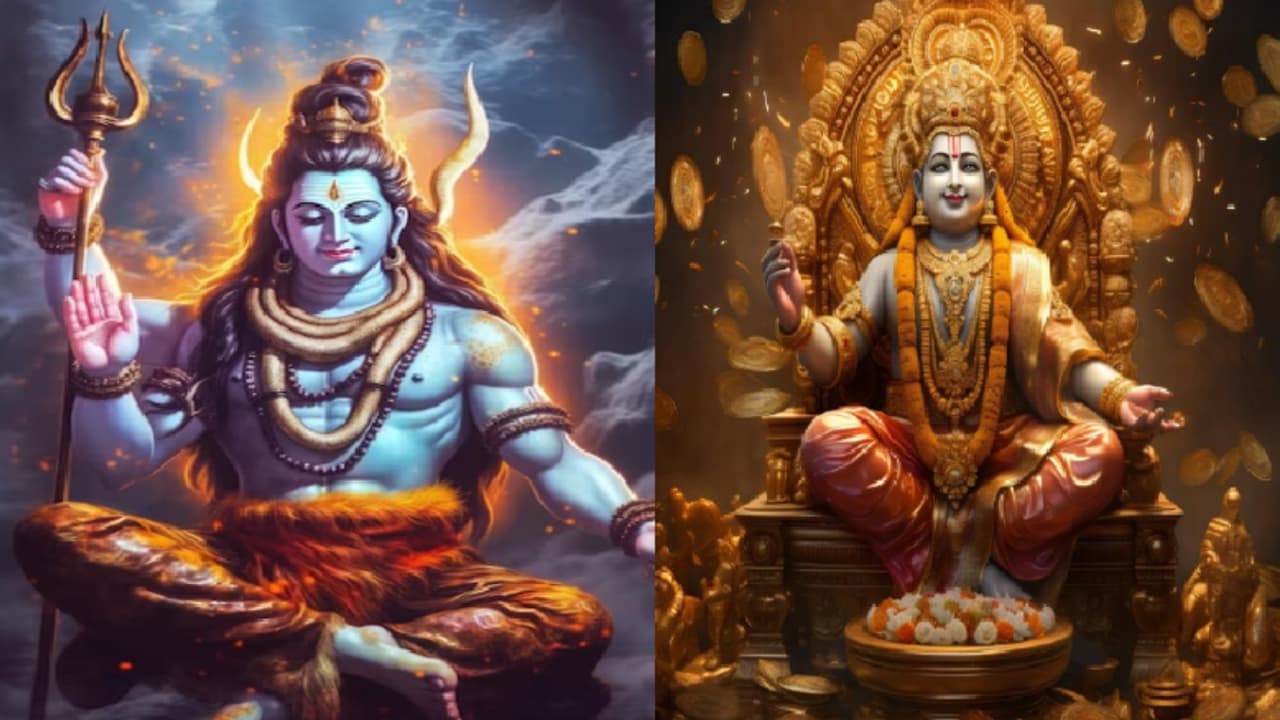 Shiva and Kuber Shiva and Kuber
