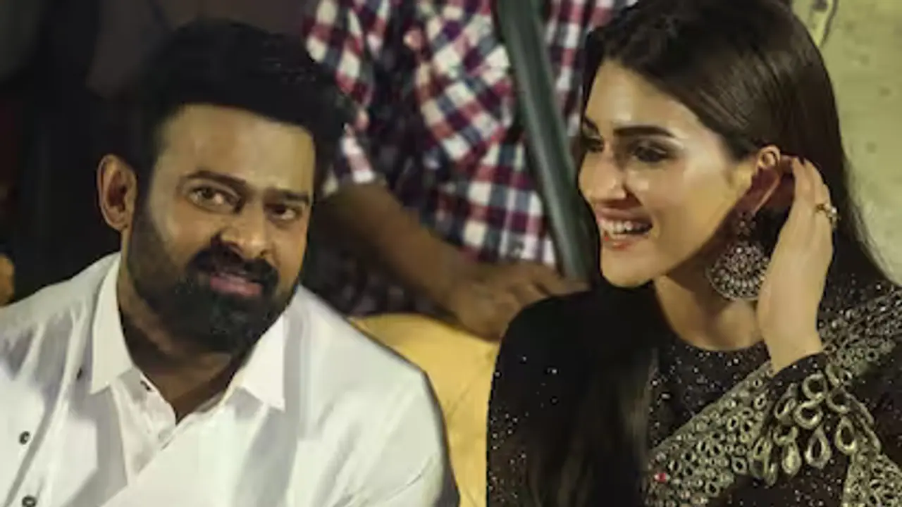 Prabhas and Kriti Sanon Prabhas and Kriti Sanon