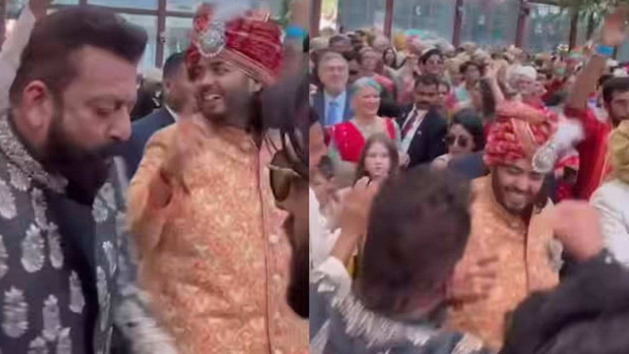 anant ambani dance in barat