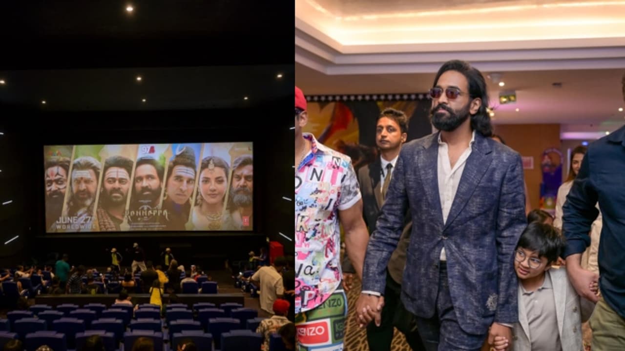 Kannappa teaser launched in Dubai ahead of global release