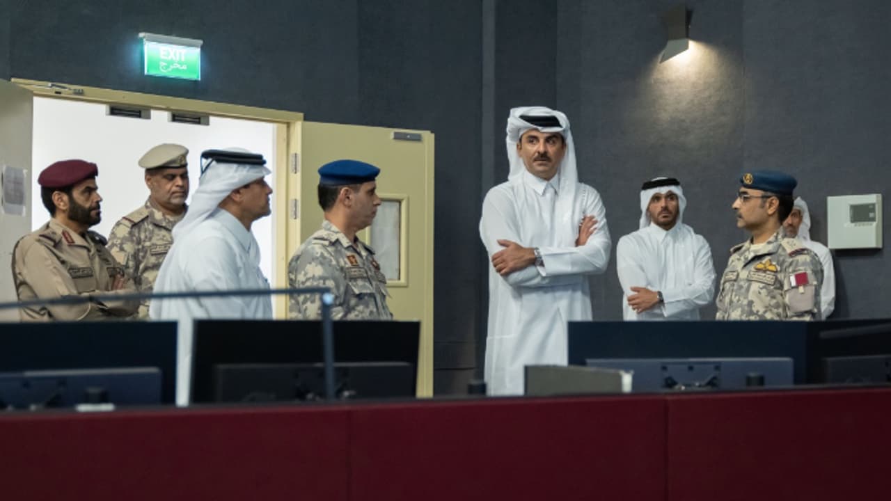 Qatari Emir visits Armed Forces Headquarters