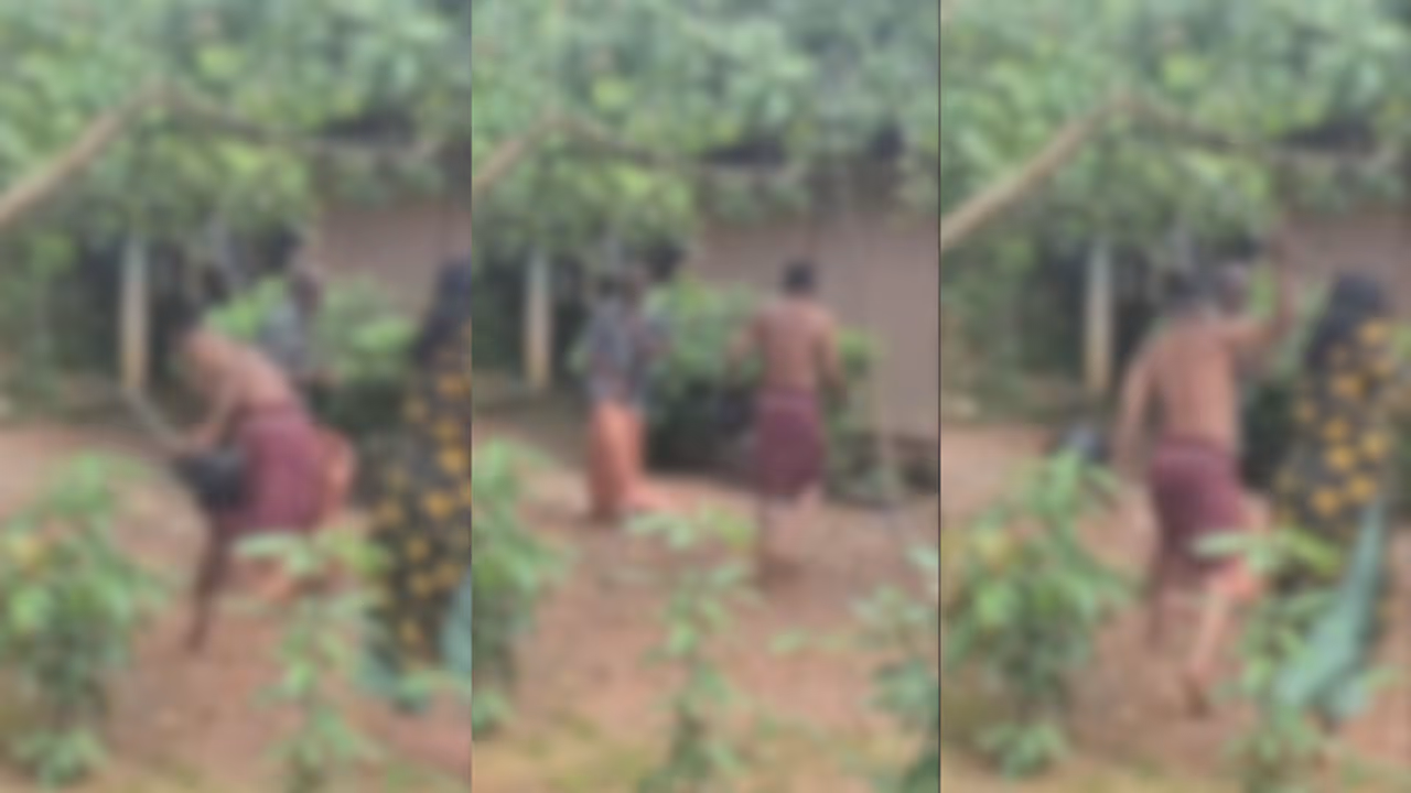 Brutal beating of an elderly man