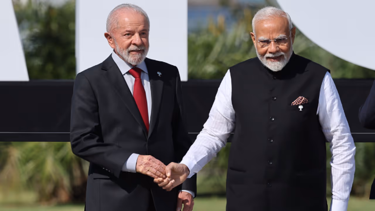 brazil president with modi